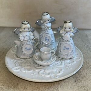 Precious Moments - 1999 Snow Angel Mini Teaset 546070